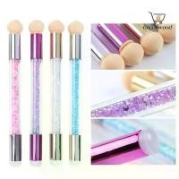 ราคา [สีเขียว-] ตรายางหัวสองด้าน ขัด ภาพวาด การวาดภาพ ทำเล็บ เพ้นท์เล็บ ปากกา เครื่องมือ (1729930448530737265)