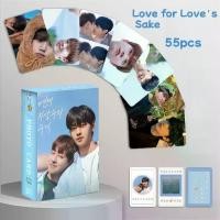 ราคา การ์ด LOMO เลเซอร์โฮโลแกรม, 55 ชิ้น, ดีไซน์ความรักเพื่อความรัก, การ์ดรูปภาพละครเกาหลี Tae Myung-ha Cha Yeo-woon, นักแสดง Lee Tae-bin Cha Joo-wan, โปสการ์ดโฮโลแกรม, ราคาถูก, HT (1731844079349499478)