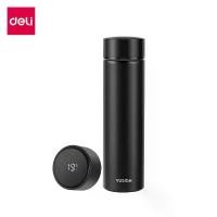 ราคา Deli แก้วเก็บความเย็น จอLCD แสดงอุณหภูมิ กระติกน้ำ กระติกน้ำร้อน 500ml สแตนเลส304 เก็บความร้อนเย็น กระบอกน้ำ Thermos (1732267295812519470)