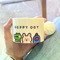 ราคา ถ้วยน้ำหนังสือลายนูน, กราฟฟิตี้แปลก ๆ , แก้วสี Underglaze สร้างสรรค์, คู่การ์ตูนน่ารัก, เหมาะสำหรับสำนักงาน, ถ้วยกาแฟและอาหารเช้า แผ่น ฟอย เก็บ ความ เย็น ใน กระติก yeti combo แก้ (1732455415451518221)