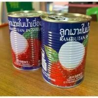ราคา ลูกเงาะในน้ำเชื่อม ตราจิงโจ้ 565g. / ตราทีเค TK Rambutan in Syrup เงาะกระป๋อง ลิ้นจี่กระป๋อง ลำไยผลไม้กระป๋อง เงาะกระป๋องตราจิงโจ้ (1731808488301889960)