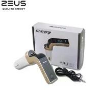 ราคา [COD] ZEUS⚡️Car G7 Kit bluetooth อุปกรณ์ติดรถยนต์ อุปกรณ์เสริมรถยนต์FM Transmitter Car Charger บลูทูธติดรถยนต์ บลูทูธในรถยนต์ (1731906208466175043)