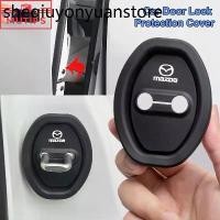 ราคา 4ชิ้น/เซ็ Mazda ตรถซิลิโคนประตูล็อคฝาค รถช็อกประตูสลักแผ่นป้องกัน อุปกรณ์เสริมรถยนต์ 2 3 CX5 CX30 CX8 CX3 Mazda2 6 5 CX9 (1732577567405606245)