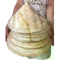 ราคา ฝาชีนึ่งข้าวเหนียว ฝาชีปิดไหข้าว ฝาปิดหวด ฝาชีไม้ไผ่ ฝาชีจักสาน ขนาด9-10-11นิ้ว Steamed Slices with Sticky Rice The lid of the rice jar, the lid of the steamer, the bamboo lid, the woven (172970940232