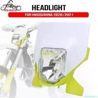 ราคา carpetshoprich ปัจจุบัน JFG MOTO Motorcycle Headlight Headlamp For Husqvarna FE250 FE350 FE450 FE501 TE250i TE300i 2020 2021 มอเตอร์ไซค์ (1731123751325108775)