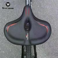 ราคา WEST BIKING อานจักรยาน อานจักรยานเสือภูเขา อานพร้อมเบาะขนาดใหญ่และหนาขึ้น นั่งสบาย นุ่ม (1731830540271584849)