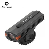 ราคา WEST BIKING ไฟหน้าจักรยาน 400 ลูเมน ไฟหน้าจักรยานแบบชาร์จไฟได้ ไฟฉาย LED อุปกรณ์จักรยาน (1729751375640431185)