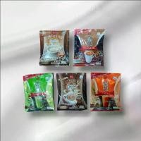 ราคา [ แบ่งขาย 5 ซอง ] แคทเธอรีน เครื่องดื่มปรุงสำเร็จ 0% โคเลสเตอรอล หลากรสชาติ กาแฟ ชาไทย ชาเขียว และโกโก้ ขนาด12กรัม/ซอง (1731140652414438313)
