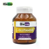 ราคา แอลกลูตามีน วิตามินบีรวม x 1 ขวด ไบโอแคป L-Glutamine MultiVitamin B Multi Vitamin B1 B2 B3 B5 B6 B7 B9 B12 Vitamin B complex Biocap แอล-กลูตามีน วิตามิน บี1 บี2 บี3 บี5 บี6 บี7 บี9 บี12 (1730193732702