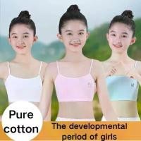 ราคา Baby Bra for Teen Girls High Quality Cotton Cute Printed Design Cloth Non Padded Training Bra for Girls (1731541854256268439)