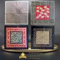 ราคา ผ้าเช็ดหน้าผ้าไหม ผ้าแนบกิ้น 18"x18" นิ้ว Silk handkerchief - napkin 18"x18" inches - จิม ทอมป์สัน Jim Thompson คําแนะนําผลิตภัณฑ์ใหม่ของเดือนนี้ (1732567352199579147)