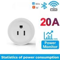 ราคา สมาร์ทปลั๊ก wifi ปลั๊กไฟ wifi socket ซ็อกเก็ตปลั๊กไฟอัจฉริยะ Wifi ปลั๊ก US ไร้สาย ปลั๊กอัจฉริยะ Wi-Fi ปลั๊กไฟอัจฉ (1731031227891157282)