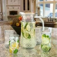 ราคา เหยือกน้ำแก้ว (1 ลิตร) เหยือกแก้ว คุณภาพดี DELI GLASSWARE สินค้าตรงปก พร้อมส่ง (1730659881901262969)