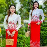 ราคา เสื้อไทยคอจีนทรงจิตรดา กระดุมหน้า หรืองานได้จริง สาวชุดบาบ๋าย่าหยาภูเก็ต ชุดจัยหญิง ชุดแต่งงาน สาวชุดแต่งงาน สาวชุดแต่งงาน สาวชุดแต่งงาน (1730836556117215443)