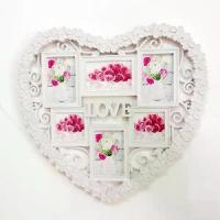 ราคา กรอบรูปรูปหัวใจ รวมกัน ชิ้นเดียว แขวนผนัง เครื่องประดับบ้าน ชุดแต่งงาน กรอบรูปศิลปะ (1730047528975305270)