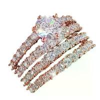 ราคา ชุดแหวนหมั้น Zircon Double Layer สำหรับผู้หญิง เหมาะสำหรับงานแต่งงาน แหวนแต่งงาน แหวนหมั้น Zircon แหวนหมั้น Zircon wedding ring (1732216394529606449)