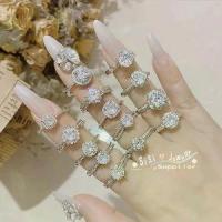 ราคา แหวนเพชรขนาดใหญ่ คอลเลคชั่นหรูหรา ราคาไม่แพง ประดับเพชรเต็ม เหมาะสำหรับงานแต่งงาน พลอย แหวนแต่งงาน ฝังไมโคร แหวนเพทายสีไฟสุดหรู (1732298195270403529)