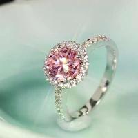 ราคา แหวนพลอย, เงินสเตอร์ลิง, พลอยสีชมพู, ฝังไมโคร, เทรนด์แฟชั่น, แหวนแต่งงาน, 1 กะรัต, พลอยเจียระไนกลม, เหมาะสำหรับผู้คนจำนวน 985 คน, 2024 (1731730504106806148)