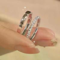 ราคา แหวนฝังเพชร แหวนแต่งงาน แบบคู่รัก สำหรับผู้ชายและผู้หญิง (1732567907146171795)