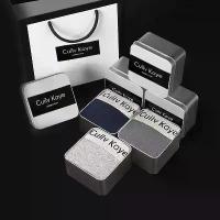 ราคา กางเกงในชาย, Cuilv Kaye ck ของแท้, ผ้าฝ้ายแท้, ต้านเชื้อแบคทีเรีย, ระบายอากาศได้, กางเกงบ็อกเซอร์ชาย, สามแพ็ค, กล่องของขวัญ (1731321220338583464)