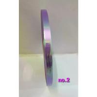 ราคา ริบบิ้นพับเหรียญ ริบบิ้นรุ้ง ริบบิ้นมุก 300หลา ขนาดเบอร์2 ม้วนใหญ่ ริบบิ้น Streamers (1731197567662261706)