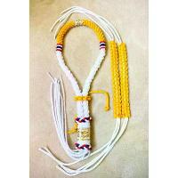 ราคา แนะนำ มงคลมวยไทยเหลืองขาว(ริบบิ้น) (1732586330657490488)