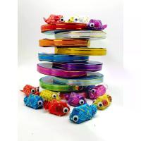 ราคา COD ริบบิ้น ขอบทอง10 ม้วน 160 ริบบิ้นพับเหรียญโปรยทาน เบอร์ 2 ยาว 40 หลา (1732054302467656676)