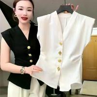 ราคา เสื้อผ้าขนแกะพร้อมส่ง สไตล์เกาหลี คอวี แขนบาน จีบด้านข้าง กระดุมหน้า เสื้อ คอปาด เสื้อ กราม เสื้อ สียีนส์ เสื้อ ปาด ไหล่ เพชร เสื้อ กาสะลอง ผู้ หญิง เสื้อ ผูก ริบบิ้น (1731552260560880893)