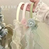 ราคา ที่คาดผม สไตล์เจ้าหญิง ถักเปีย ที่คาดผม บรรยากาศ ริบบิ้น ผีเสื้อ หรูหรา ที่คาดผม กิ๊บติดผม เครื่องประดับผมใหม่ 2565 (1732597665258701886)