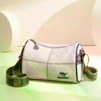 ราคา กระเป๋าสะพายข้างหนังแท้สำหรับผู้หญิง, กระเป๋าสะพายข้างสไตล์ใหม่ 2024, กระเป๋าทอหนังนิ่มเรียบง่าย, มีซิป, หลายสี (ขาว น้ำตาล เขียว ดำ) (1732745812261504487)