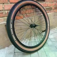 ราคา ยางจักรยานเสือภูเขา Jianda K1047 สไตล์เรโทร ขอบเหลือง น้ำตาล 26 นิ้ว ทนต่อทุกเส้นทาง กันรอยเจาะ ยางด้านนอก (1731516622163315151)