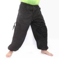 ราคา กางเกงทรงรูดขา พิมพ์ดอกไม้ลายไทย มีทั้งหมด 7 สี ดำ เขียว กรม น้ำตาล ส้ม กากี ม่วง เป็นผ้าฝ้ายผสม เนื้อผ้าใส่สบายจร้า ที่นิยมมากที่สุด (1731687859944261630)