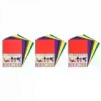 ราคา COD. Kokoru กระดาษลูกฟูกสีโคโครุ HACHIRO A4 - สีแดง/ขาว/น้ำเงิน/เหลือง/เขียว/ดำ/ม่วง/น้ำตาล จำนวน 3 Pack (1732087754637608356)