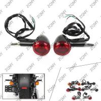 ราคา ไฟสัญญาณเลี้ยวหลังรถจักรยานยนต์, สำหรับ Harley Davidson XL883 1200 X48, ปี 2004-2022 Motorcycle น้ำตาล (1730996177775987575)