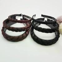 ราคา COD คาดผม ที่คาดผม คาดผมเปีย คาดผมไหมเทียม สีดำ น้ำตาล (1731685403564476375)