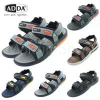 ราคา คลังสินค้า COD ADDA 2N36 รองเท้าแตะ รองเท้าลำลอง สำหรับผู้ชาย แบบรัดส้น รุ่น ไซส์ 4-11 สี ดำ น้ำตาล เทา กรม แดง maksim (1732788867224077314)