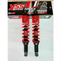 ราคา โช๊ค YSS แท้ รุ่น TOP PLUS น้ำมัน สีแดง-ดำ Red-Black ใส่รถรุ่น Wave 100/110i/125i ทุกรุ่น ความยาว 340 standard (1732605663393646063)