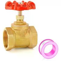 ราคา บอลวาล์วประตูอุตสาหกรรมทองเหลือง, DN25 1นิ้ว NPT ตัวเมียพร้อมที่จับล้อ, เครื่องมือบอลวาล์วประตูสำหรับงานหนัก, เหมาะสำหรับน้ำ, น้ำมัน, ก๊าซ, 1 ชิ้น (1732368478550197388)