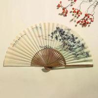 ราคา พัดลมไม้ไผ่ น้ำมัน 8 นิ้ว พับได้ พัดลมฮั่นฝู พัดลมกระดาษขนาดเล็ก เหมาะสำหรับผู้ชายและเต้นรำ สีแดงและสีดำ (1732359940416832644)