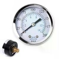 ราคา เกจวัดแรงดัน, ขนาดเล็ก, แบบพกพา, ตัวควบคุมมิเตอร์, วัสดุโลหะ, เปลี่ยนสำหรับอากาศ, น้ำมัน, และน้ำ, ช่วงแรงดัน 0-200psi (0-14 บาร์), ขนาดเกลียว 1/4 นิ้ว, เครื่องมือทดสอบ NPT, ชิ้นส่วนอะไหล่ (17317962032