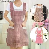 ราคา กันน้ำ/น้ำมัน ผ้ากันเปื้อนแขนกุด Apron ระบายอากาศได้ ผ้ากันเปื้อนครัว ผ้ากันเปื้อนครึ่งตัว เสื้อกันเปื้อน (1731200284655060877)