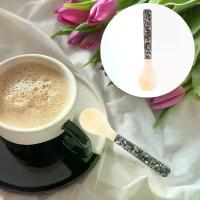 ราคา ช้อนขนม ไอศกรีม ช้อนเปลือกหอยเล็ก ช้อนออกแบบเปลือกหอย ช้อนคาเวียร์ ช้อนกาแฟ ช้อนซอสมะเขือเทศ (1732259849816868429)