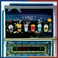 ราคา สติ๊กเกอร์ติดประตูแก้ว, สติ๊กเกอร์ติดผนังร้านขายชาฟองมะนาว, สติ๊กเกอร์ติดหน้าต่าง, เหมาะสำหรับเครื่องดื่มเย็น ๆ , ไอศกรีม, กาแฟ, ตกแต่งผนังร้านไอศกรีม (1732463748576871892)
