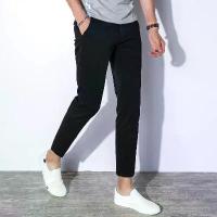 ราคา Chino pants ขายาวทรงกระบอกเล็ก มีให้เลือกหลายสี ขายดี สีเทา man clothing ผู้ชาย ครีม กรม กางเกง Jeans Cotton (1731648107020323354)