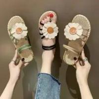 ราคา รองเท้าแตะรัดส้น รองเท้าแฟชั่น รองเท้าแตะรัดส้นผู้หญิง เปิดส้น 1 ซม. มี 3 สี ดำ / เขียว / ครีม พร้อมส่ง (1732708470152136063)