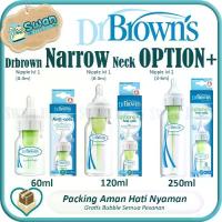 ราคา ขวดนม PP คอแคบ ตัวเลือก + Drbrown Dr Brown's มีขนาด 60ml, 120ml และ 250ml (1732576810061169871)