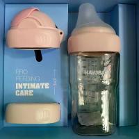 ราคา ขวดนม PPSU ทรงสี่เหลี่ยมพร้อมที่จับฟาง, ก๊อกน้ำปากเป็ด, ถ้วยไม่สไลด์, ถ้วยดื่ม, ขวดนม, ขวดนม, แบบใช้คู่ (1732000690128586357)