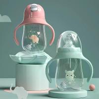 ราคา ขวดนม น้ำหนักเบา มัลติฟังก์ชั่น นุ่ม ลำกล้องกว้าง มีให้เลือก 180ml/240ml/300ml เหมาะสำหรับใช้ในบ้าน (1730152940217731502)