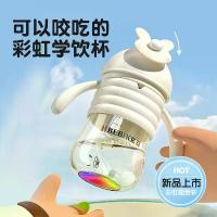 ราคา ขวดนม PPSU มาใหม่ สำหรับทารกอายุ 6 เดือนถึง 1 ปี ถ้วยไม่หก ซิลิโคนรสจืด สีรุ้ง ถ้วยเด็ก (1731500163188688396)