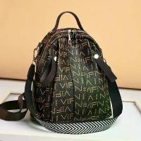 ราคา กระเป๋าเป้สะพายหลัง, กระเป๋านักเรียนหญิง, แฟชั่นใหม่ 2024, หนังแท้ขนาดใหญ่, เหมาะสำหรับฤดูร้อน, กระเป๋ามัมมี่, หนัง PU, ผ้าใบ, ธรรมดา, ลายดอกไม้, ลายจุด, สีดำ, สีน้ำตาล, สีกรมท่า (1730042364498053808)